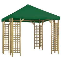 Belvédère 3x3 m Vert 516885516885