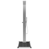Douche d'extérieur avec receveur de douche WPC Acier inoxydable 516917516917