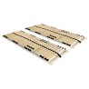 Sommiers à lattes sans matelas 2 pcs avec 28 lattes 70x200 cm 516937516937