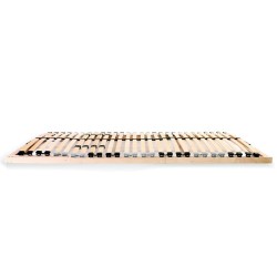 Sommiers à lattes sans matelas 2 pcs avec 28 lattes 70x200 cm 516938516938