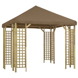 Belvédère 3x3 m Taupe 516942516942