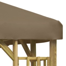 Belvédère 3x3 m Taupe 516942516942