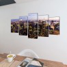 Set de toiles murales imprimées Horizon de New York vu du ciel 516990516990
