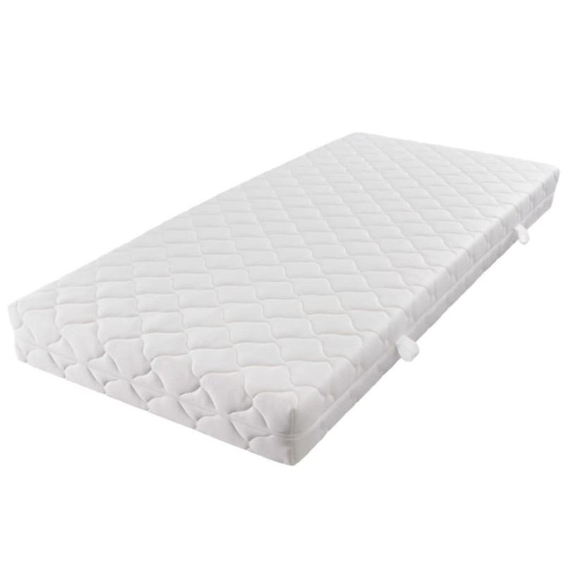 Matelas avec housse lavable 200 x 180 x 17 cm H3 516992516992