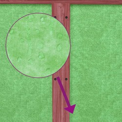 Clapier moka 117,5x97x47,5 cm bois de pin massif 517003517003