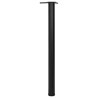 4 pieds de table réglables en hauteur 870 mm Noir 517019517019