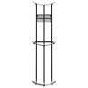 Support de gobelet de saut de baril 2 pcs noir acier 517023517023