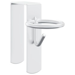 Crochets de seau 3 pcs portable argenté acier 517036517036