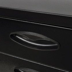 Coffre à outils métallique 3 tiroirs Noir 517040517040