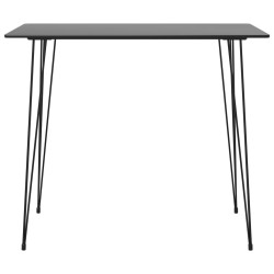Ensemble de bar 5 pcs Noir et gris 517065517065