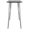 Ensemble de bar 5 pcs Noir et gris 517065517065