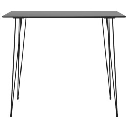 Ensemble de bar 5 pcs Noir et gris 517066517066