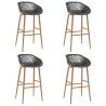 Ensemble de bar 5 pcs Noir et gris 517066517066