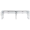 Table de bière-pong pliable avec tasses et balles 240 cm 517073517073