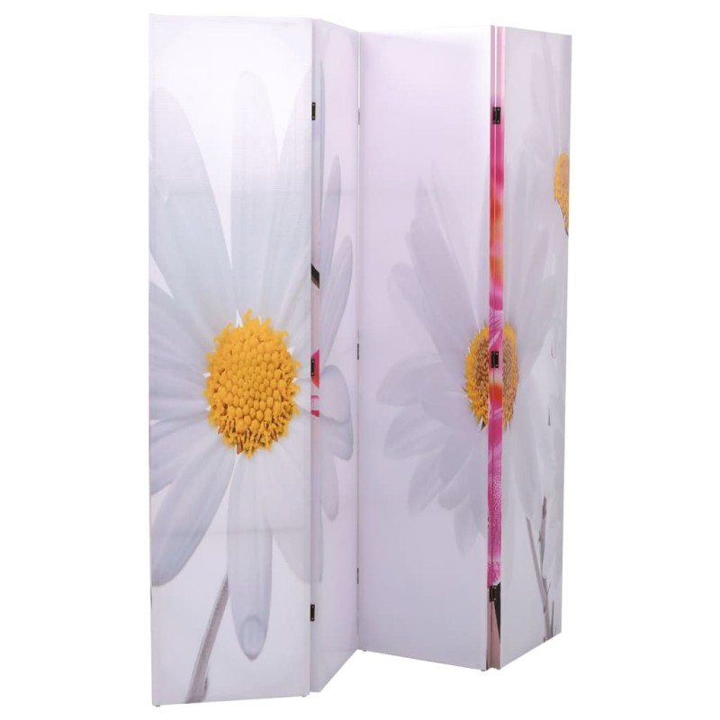 Cloison de séparation pliable 160 x 170 cm Fleur 517079517079