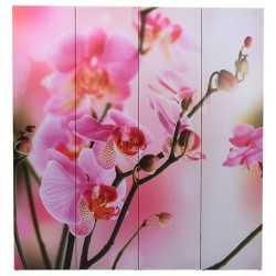 Cloison de séparation pliable 160 x 170 cm Fleur 517079517079