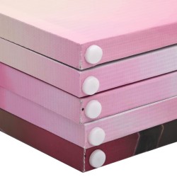 Cloison de séparation pliable 160 x 170 cm Fleur 517079517079