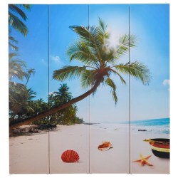 Cloison de séparation pliable 160 x 170 cm Plage 517080517080