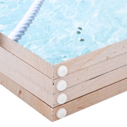 Cloison de séparation pliable 160 x 170 cm Plage 517080517080