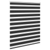 Store vénitien zébré 120,9 x 175 cm, largeur du tissu 116,7 cm, noir 517081517081