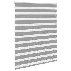 Store vénitien Zebra 140,9 x 175 cm, largeur du tissu 136,7 cm, gris 517084517084