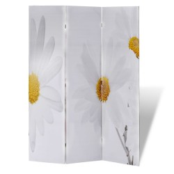 Cloison de séparation pliable 120 x 170 cm Fleur 517085517085