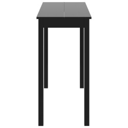 Table de bar MDF noir 115x55x107 cm  517086517086