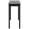 Table de bar MDF noir 115x55x107 cm  517086517086
