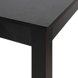 Table de bar MDF noir 115x55x107 cm  517086517086