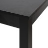 Table de bar MDF noir 115x55x107 cm  517086517086