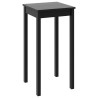 Table de bar MDF noir 55x55x107 cm 517087517087