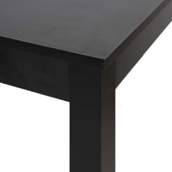Table de bar MDF noir 55x55x107 cm 517087517087
