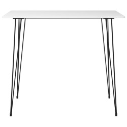 Ensemble de bar 5 pcs Blanc et gris 517096517096
