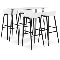 Ensemble de bar 5 pcs Blanc 517097517097
