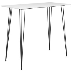Ensemble de bar 5 pcs Blanc et gris 517098517098