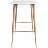 Ensemble de bar 5 pcs Blanc et gris 517101517101