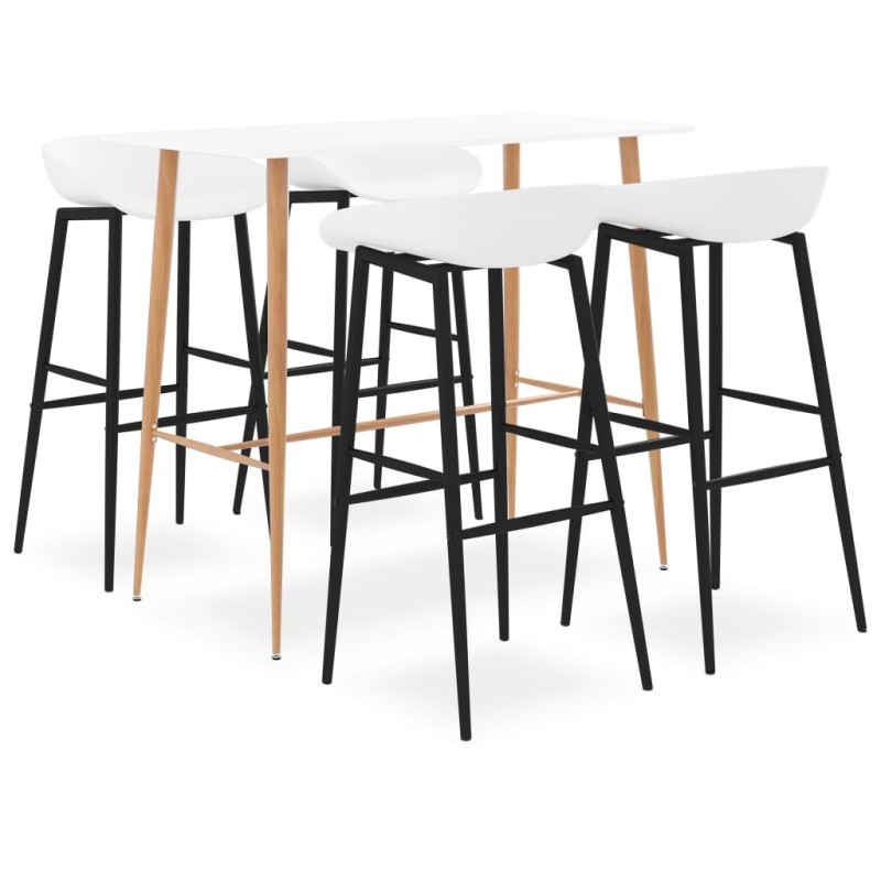 Ensemble de bar 5 pcs Blanc 517102517102