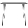 Ensemble de bar 7 pcs Noir et blanc 517103517103