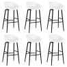Ensemble de bar 7 pcs Noir et blanc 517103517103