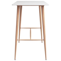 Ensemble de bar 5 pcs Blanc et gris 517109517109