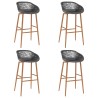 Ensemble de bar 5 pcs Blanc et gris 517110517110