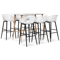 Ensemble de bar 7 pcs Blanc 517114517114