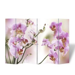 Cloison de séparation pliable 217x170 cm Fleur 517116517116