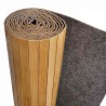 Cloison de séparation bambou naturel largeur 250 cm hauteur 165 cm 517117517117