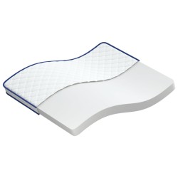 Matelas en mousse à mémoire de forme 200 x 180 x 17 cm doux 517137517137