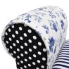 Banc Design avec patchwork Bleu et blanc 517159517159