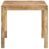 Table à manger Bois de manguier massif 82x80x76 cm 517172517172
