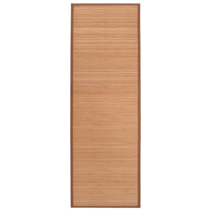 Tapis de yoga Bambou 60x180 cm Marron 517176517176