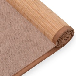 Tapis de yoga Bambou 60x180 cm Marron 517176517176