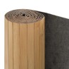 Cloison de séparation bambou largeur 250 cm hauteur 165 cm naturel 517177517177